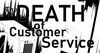 The cover for the debut novel by Ethan Grimes The Death of Customer Service